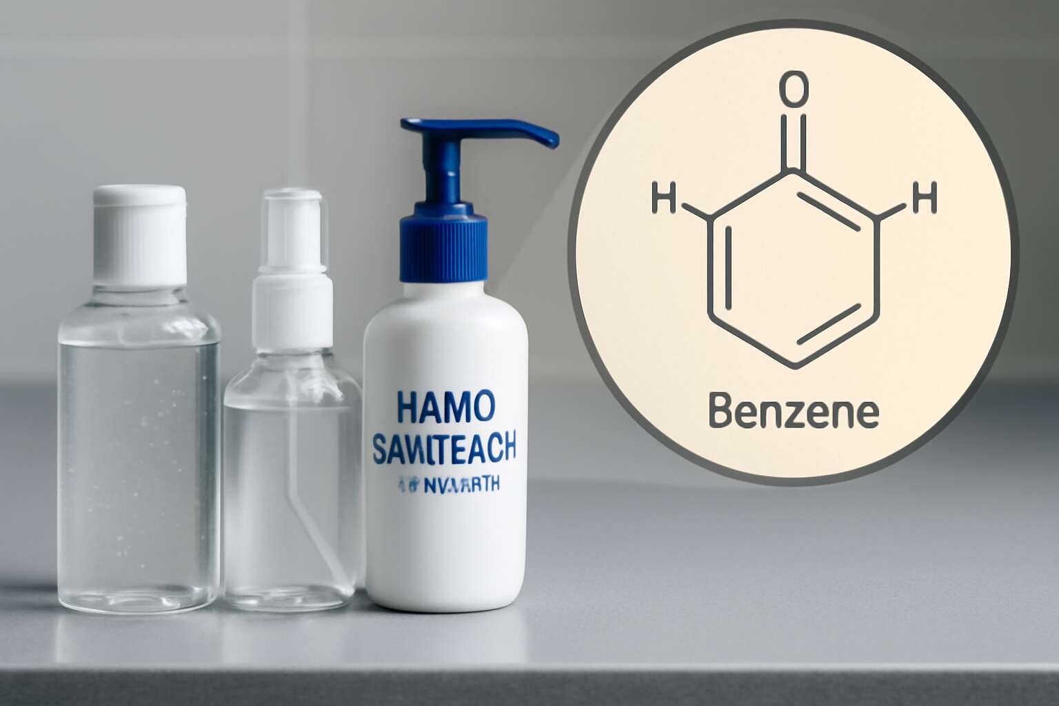 which hand sanitizers contain benzene