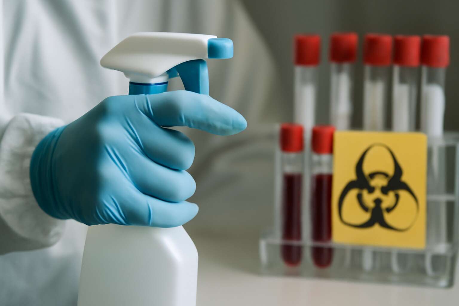 which disinfectant inactivates hiv and hbv