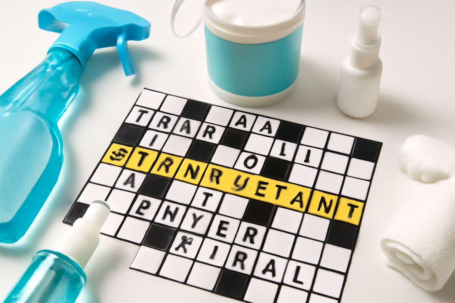 disinfectants crossword clue