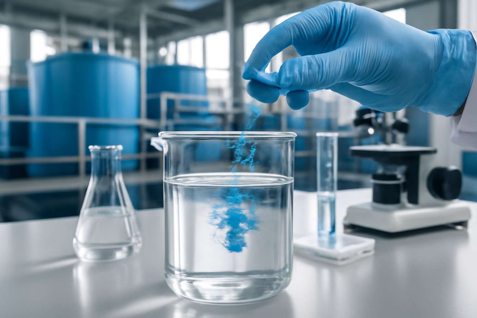 disinfectant used in water treatment