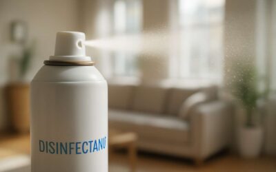 Breathe easier with disinfectant air spray: fast-acting protection for your space.