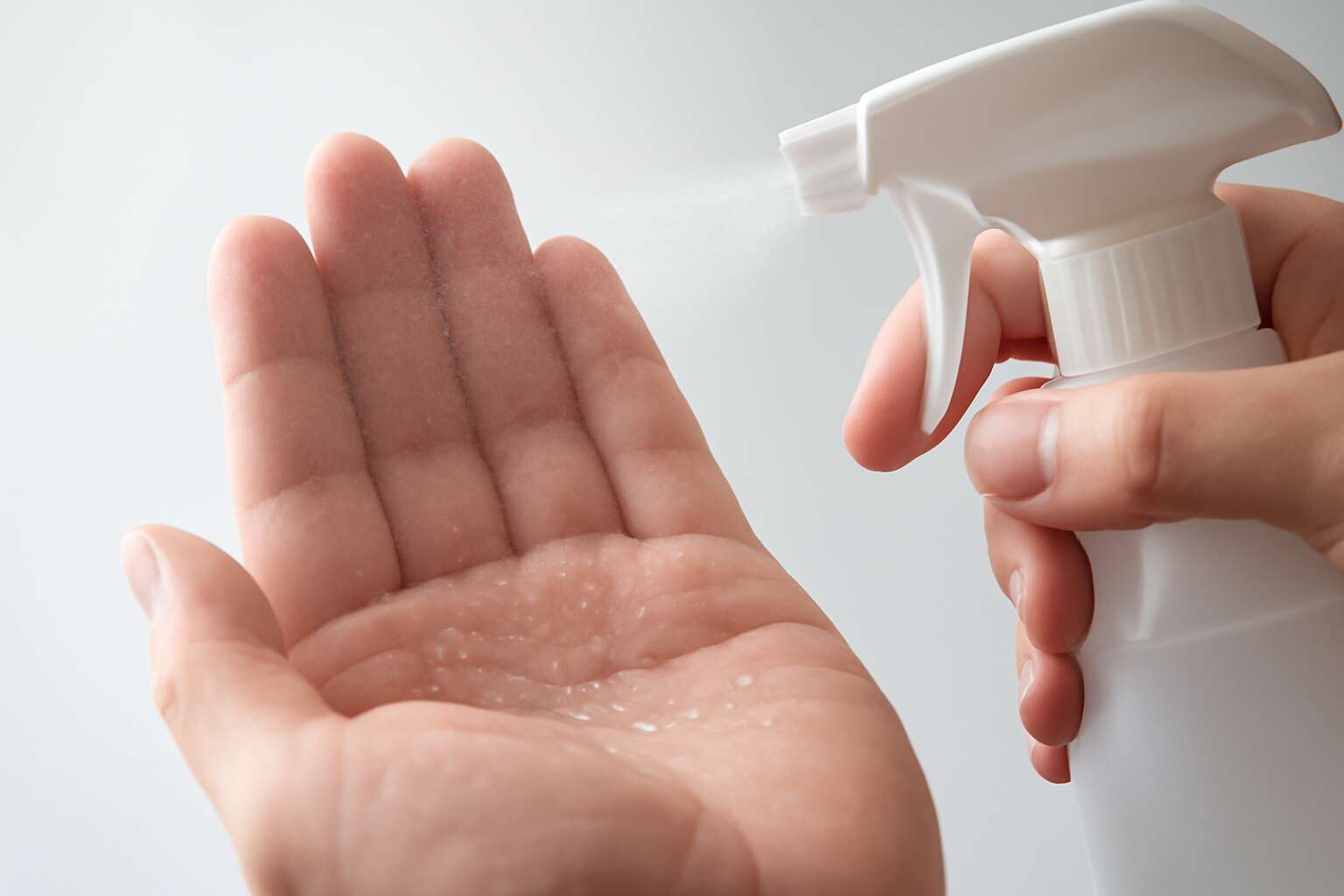 hand disinfectant spray