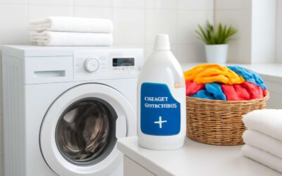 Powerful disinfectant for laundry: keep clothes fresh, clean, and germ-free.