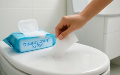 Spark clean bathrooms with disinfectant wipes for toilet seat for a germ-free, fresh bathroom.