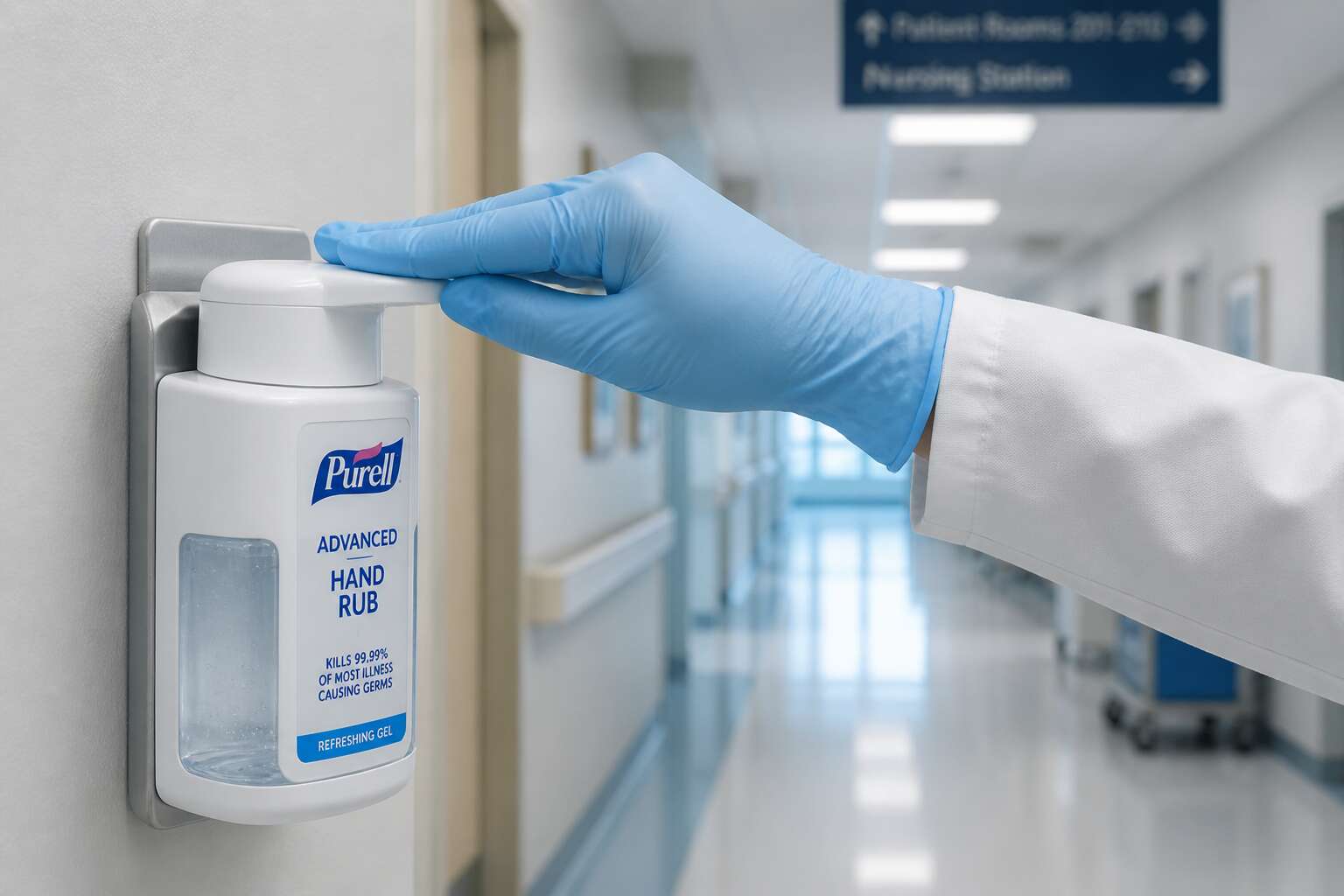 which disinfectant is used in hospital